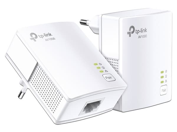 Kit Powerline TP-LINK, TL-PA7017KIT, Red Gigabit, Color Blanco.