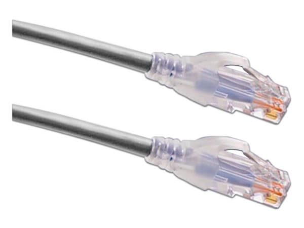 Cable de Red Belden Cat6a UTP, Conector RJ-45 (M-M), 24 AWG, 3m. Color Gris.