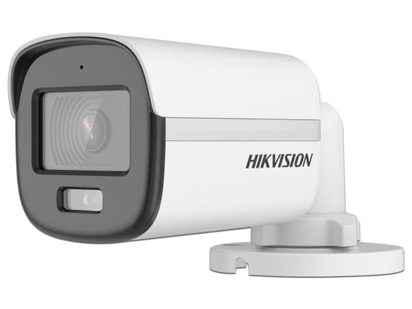 Cámara Tipo Bullet Hikvision DS-2CE10KF0T-FS de 5MP, 2960 x 1665, IR hasta 20m, IP67.