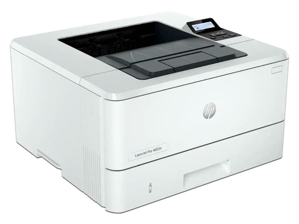 Impresora Láser Monocromática HP LaserJet Pro 4003n, 4800 x 600 dpi, hasta 40 ppm, Ethernet, USB. Color Blanco.