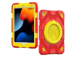 Funda protectora Tekku Spider para iPad 9, 8 y 7 de 10.2", Color Rojo/Amarillo. - imagen 1