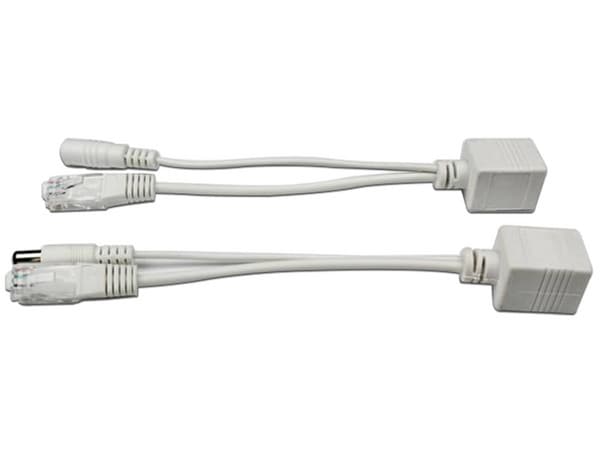 Splitter Provision-ISR DCOE-01, de PoE a Ethernet + DC 12V para cámaras NO-PoE.