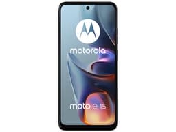 Smartphone Motorola Moto E15: Procesador Mediatek Helio G81 (hasta 2.0 GHz), Memoria RAM de 2GB, Almacenamiento de 64GB, Pantalla LED-Multi-Touch de 6.67" HD+, Bluetooth, Wi-Fi, Cámara principal de 32MP,Android 14, Color Azul. - imagen 3
