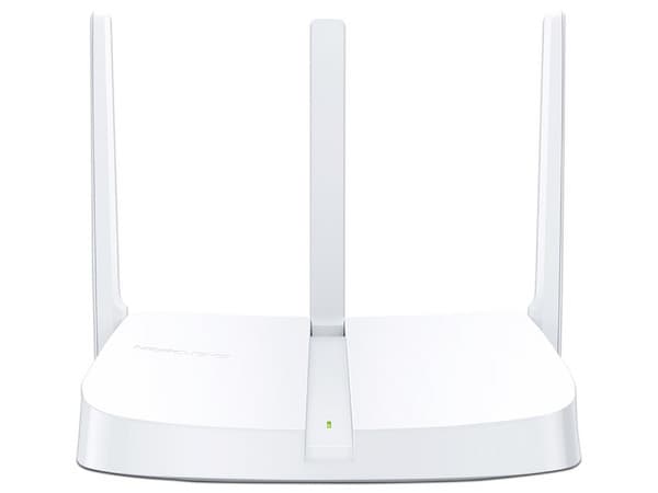 Router inalámbrico MERCUSYS MW306R Wireless N (Wi-Fi 4), hasta 300Mbps, 3 antenas, Color Blanco.