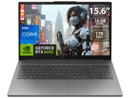 Laptop Gamer Lenovo LOQ Essential: Procesador Intel Core i7 12650HX (hasta 4.7 GHz),Memoria de 16GB DDR5, SSD de 1TB, Pantalla de 15.6" LED, Full HD (1920 x 1080), 144Hz,Video NVIDIA GeForce RTX 4050 6GB GDDR6, S.O. Windows 11 Home. - imagen 1