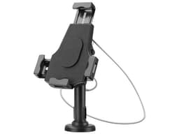 Soporte de Escritorio Manhattan para Tableta o iPad de hasta 10.5", 2 en 1, Cerradura Antirrobo.Color Negro. - imagen 3