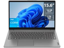 Laptop Lenovo V15 G4: Procesador Intel Core i3 1315U (hasta 4.5 GHz), Memoria de 16GB DDR4, SSD de 1TB, Pantalla de 15.6" LED, Video UHD Graphics, S.O. Windows 11 Home (64 Bits). - imagen 1