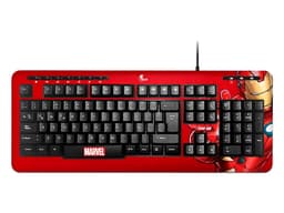 Teclado Estándar Xtech M401IM, USB, Edición Marvel Iron Man. (Versión Español) - imagen 1