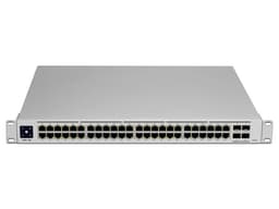 Switch Ubiquiti UniFi  USW-PRO-48-POE de 48 puertos Gigabith Ethernet, PoE+, Rack 1U, 600 W. - imagen 2