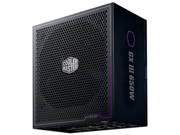 Fuente de Poder Modular Cooler Master GX III de 650W, ATX, 80 Plus Gold.