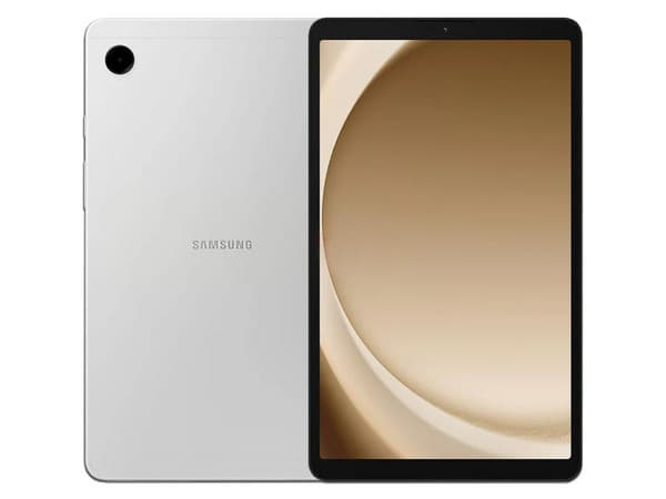 Tablet Samsung Galaxy Tab A9:Procesador Octa Core (hasta 2.2GHz),Memoria RAM de 4GB, Almacenamiento de 64GB,Pantalla LED Multi Touch de 8.7",Cámara Principal de 8MP,Wi-Fi 5, Bluetooth,Android 13. Color Plateado.