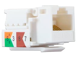 Conector Belden Jack RJ-45 Cat5e. Color Blanco. - imagen 1