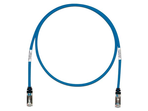 Cable de Red Panduit, Cat6a, UTP, RJ-45 (M-M), 3.0m, Color Azul.