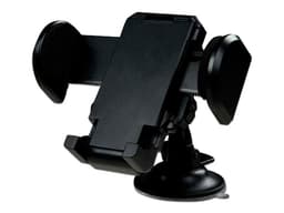 Soporte MYBAT para Auto, 2 en 1, Ajustable, Universal, Color Negro. - imagen 2