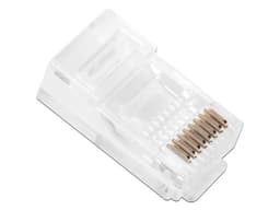 Plugs RJ45 LINKEDPRO TC5-100, Cat5e, Chapado de oro a 30 micras para durabilidad extrema, Bote con 100 Piezas. - imagen 3