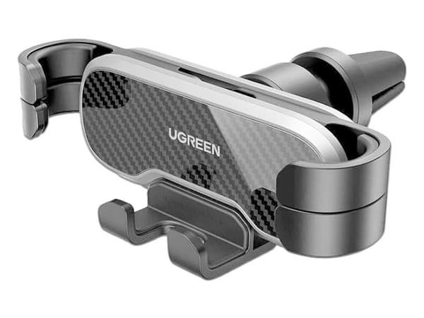 Soporte para Smartphone UGREEN 80539, Rotación de 360 Grados, Soporta pantalla de hasta 7.2", Color Negro.