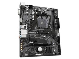 T. Madre GIGABYTE A520M K V2, Chipset AMD A520, Soporta: AMD Ryzen 3ra, 4ta y 5ta Generación, Socket AM4,Memoria: DDR4 5100/3200/2133 MHz, 64GB Max,Integrado: Audio HD, Red,USB 3.2 y SATA 3.0, M.2,Micro-ATX, Ptos: 1xPCIE3.0x16, 1xPCIEx1. - imagen 3