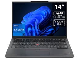 Laptop Lenovo ThinkPad E14 G5: Procesador Intel Core i7 1355U (hasta 5.0 GHz), Memoria de 16GB DDR4, SSD de 512GB, Pantalla de 14" LED, Video UHD Graphics, S.O. Windows 11 Pro (64 Bits).Incluye 3 años de garantía extendida. - imagen 1