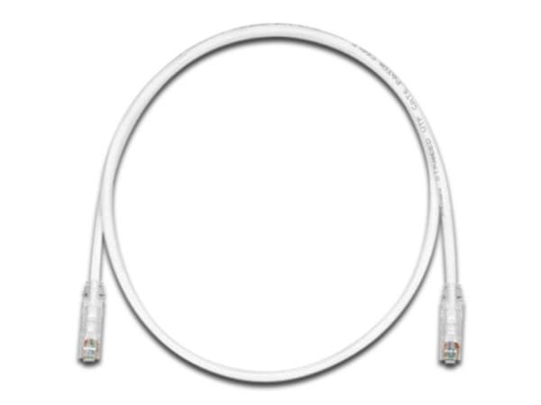Cable de red Panduit UTPSP7 RJ-45 (M-M) Cat6, UTP de 2.1m. Color blanco.