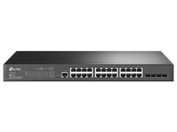 Switch Administrable TP-LINK TL-SG3428 de 24 puertos 10/100/1000 Mbps y 4 Gigabit SFP. - imagen 1