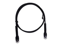 Cable de Parcheo Ultra Slim Con RJ45 Flexible UTP Cat6 - 3 m Negro Diámetro Reducido - imagen 1