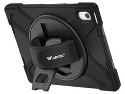Funda Protectora Brobotix 6005231 para iPad de 10.9" 10ma Generación, Uso rudo, Con correa y giro de 360 grados, Color Negro. - imagen 3