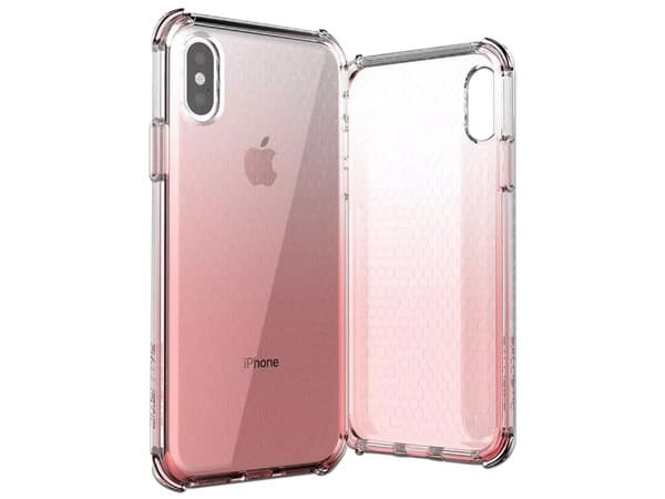 Funda BALLISTIC Jewel Spark para iPhone X / XS, Color Rosa.