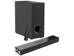 Barra de Sonido con Subwoofer Acteck Thin BS600, Potencia RMS de 60W, Respuesta de Frecuencia 180Hz-18kHz, 2.1 Canales, 3.5mm, Optical, USB, Bluetooth, HDMI, Incluye Control Remoto, Color Negro. - imagen 1