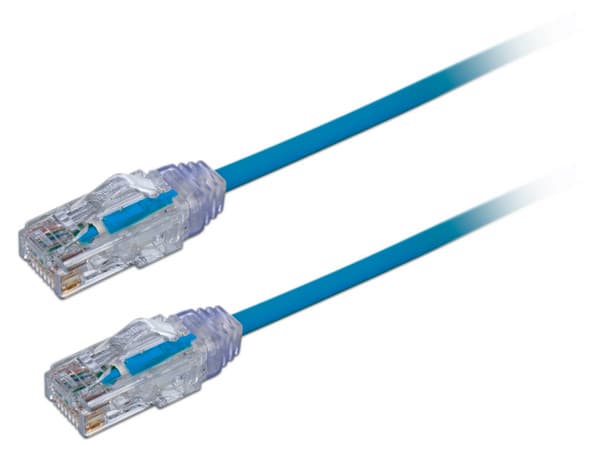 Cable de red Panduit RJ-45 (M-M) Cat5e, UTP de 3.0m. Color Azul.