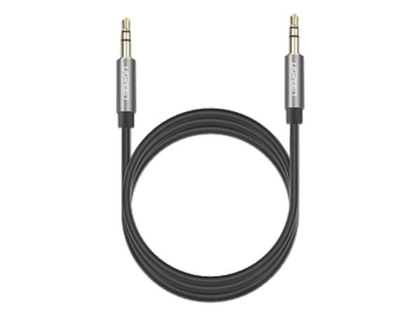 Cable de Audio Ugreen de 3.5mm a 3.5mm (M-M), 2m. Color Negro.