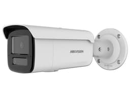 Camara Tipo Bala IP HIKVISION de 8 MP, Lente 4 mm, IR de 80 mts, IP67, Micro SD, 2 Micrófonos Integrados, PoE - imagen 1