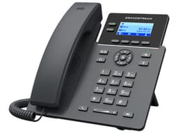 Teléfono IP Grandstream GRP2602W, con Pantalla 2.41", Alámbrico, Altavoz, color negro. - imagen 1