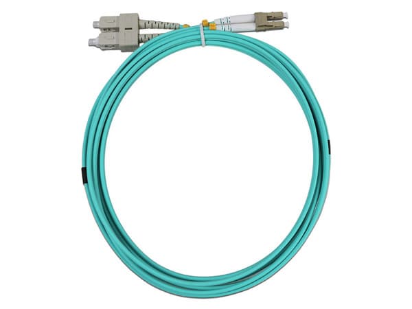 Jumper de Fibra Óptica Enson ENS-JUMPLCSC, LC - SC, 3m, Color Azul.
