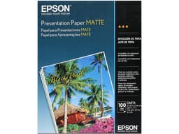 Papel Epson Matte, 8.5"x11", 720 DPI, 100 Hojas - imagen 1
