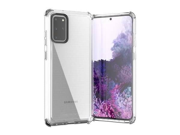 Funda de Uso Rudo Ballistic Jewel para Samsung S20, Color Transparente.