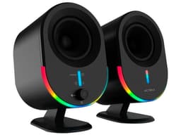 Bocinas Acteck DYNAMIC EXACT BS630, 2.0, Inalámbrico, AUX, USB, Color Negro. - imagen 1