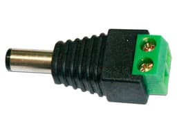 Adaptador de Alimentación  para cámaras DC macho. - imagen 2