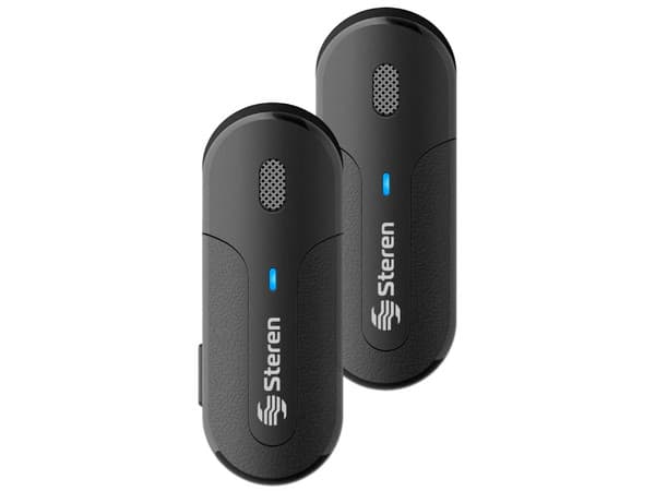 Micrófono Steren MIC-9050 Inalámbrico, Frecuencia de 20 - 20000 Hz, Conector USB Tipo C.