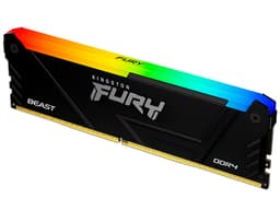Memoria DIMM Kingston Fury Beast RGB, DDR4 PC4-25600, (3200MHz), CL16, 32GB - imagen 1