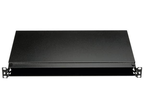Caja Organizadora para Fibra PANDUIT FMT1, 1U. Color Negro.