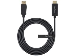 Cable de video Manhattan de DisplayPort (macho) a HDMI (macho), 1.8 metros. - imagen 2