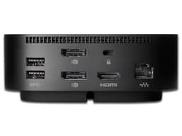 Base de conexión HP Dock G5, USB-C, replicador de puertos Ethernet, 2x DisplayPort, 4x USB 3.0, 2x USB-C, Color Negro. - imagen 2