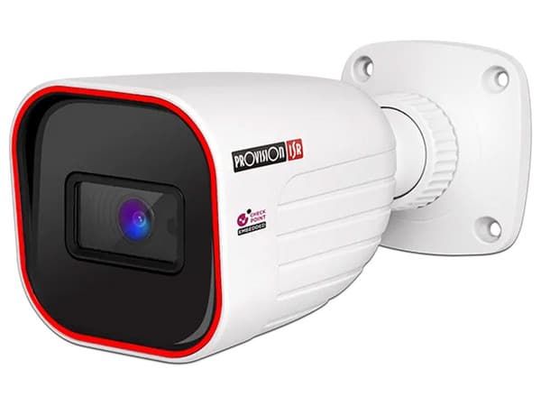Cámara Tipo Bala Provision ISR I2-320IPSN-28-V4 de 2MP (1920 x 1080), Lente de 2.8mm, IR hasta 20m, IP67, Color Blanco.