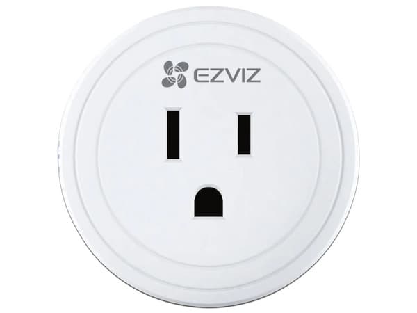 Enchufe Inteligente EZVIZ T30, Compatible con Amazon Alexa y Google. Color Blanco.