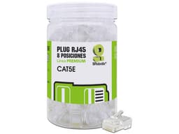 Plug BROBOTIX RJ45, CAT5E, 100 piezas. - imagen 2