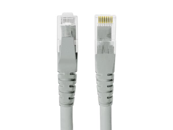 Cable de Red BRobotix 4971-34 UTP Cat5e, RJ45(M-M), 1m, Color Gris.