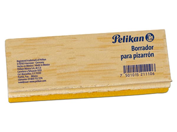 Borrador Pelikan para Pizarrón de Madera.