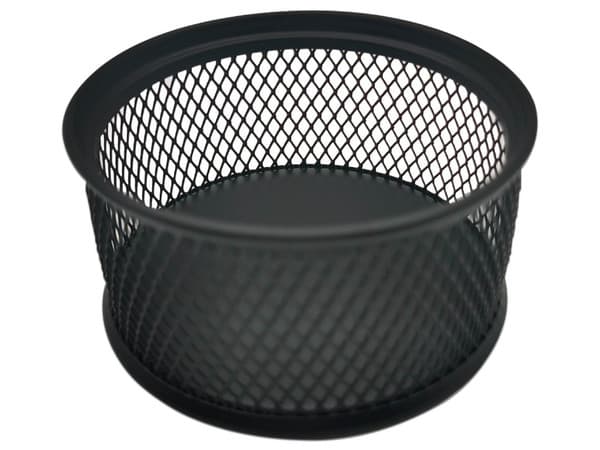 Porta clips de malla metálica Nextep con dimensiones de 8 x 4 cm.