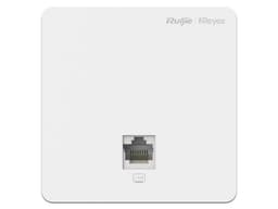 Punto de Acceso para pared Ruijie WiFi 5 Wave 2, MIMO 2X2, 1267 MB/s, puerto adicional frontal, ideal para habitaciones. - imagen 1