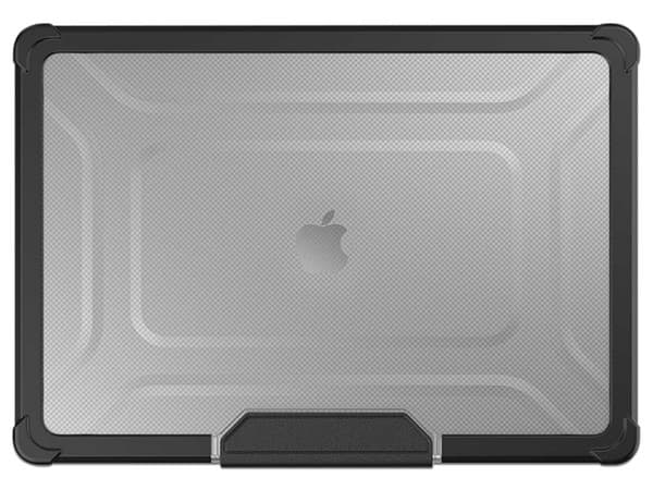 Funda Protectora de Uso rudo TEKKU para MacBook Pro de 13", Color Negro.